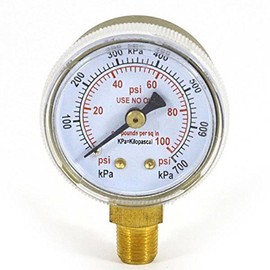 GAUGE 1.5in 0-100 PSI MODEL US-35