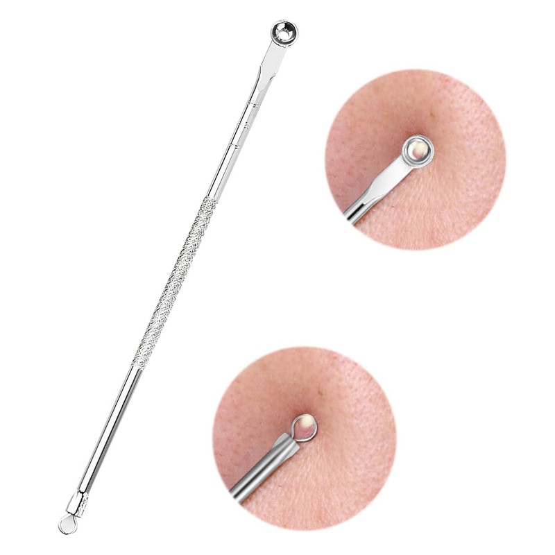 Blackhead Remover Tool Kit,5 Pieces Comedone Extractor Tool,Stainless Steel Comedone
