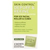 Skin Control Depuff & Refine Ice Facial Roller Cryotherapy Powder Sachets X 6 (Expiry 09/2026)