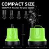 FREESEA Fountain Submersible Water Pump: 660GPH 40W Small Sump Pump