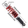 Shock Absorber 250mm/9.8in 5 Levels Adjustable Rear Steel Alloy Replacement