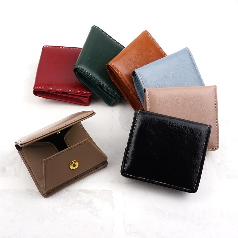 Emono Coin Purse, Men's, Women's, Box, Coin Case, Faux Leather,