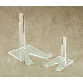 TRIPAR 8 Inch Acrylic Display Stand Holder for Plates, Artwork, Tiles, & Decor