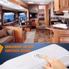 Nilight 2pcs RV Interior Lights 12V-24V LED Ceiling Light Fixture