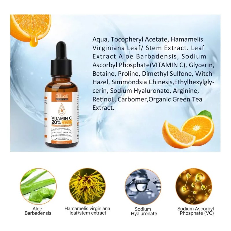 Sérum Facial Premium Con Un 20 % De Vitamina C,