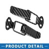 A ABSOPRO Car Bumper Quick Release Hook Carbon Fiber Pattern