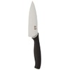 KitchenDevils ControlSmallCook'sknife, Stainless Steel, Black, 31x3.5x2cm