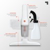 Sharper Image® 2-in-1 Window Vacuum Cleaner Kit – Cordless Squeegee,