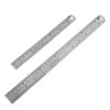 GSDOXLE Metal Ruler Set,Measuring Tools Inches and Centimeters,Metric Rulers 12