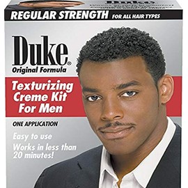 Duke Texturizing Creme Kit for Men Regular | Easy To Use for All Hair Types, 1 Count
