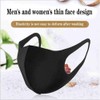4PCS Fashion Protective, Unisex Black Dust Cotton, Washable, Reusable Cotton