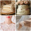 ZPEXRV 48 Feet Faux Pearl Beads Garland 8mm Craft String