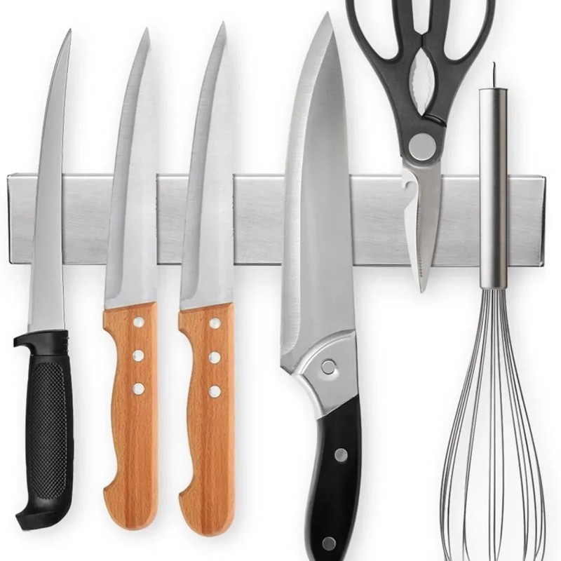 Magnetic Knife Holder Block – Knife Organizer Stand, Kitchen Knife