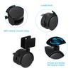 PATIKIL 2" Swivel Caster Wheels with 0.8" U Bracket, 4