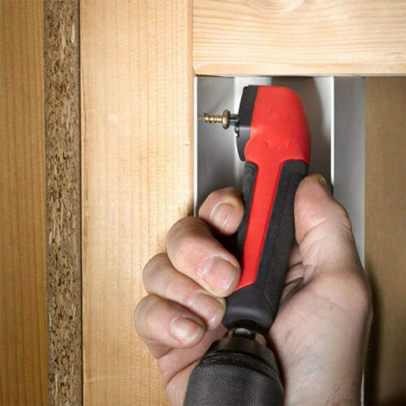 Right Angle Attachment Electric Screwdriver Repair 90 Degree Corner Device,