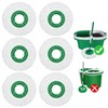 6 Pack Mop Head Replacement for Libman Tornado Spin Mop