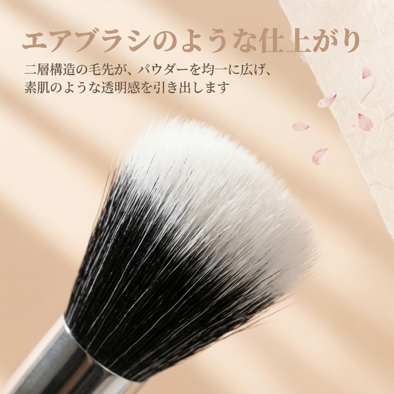 MeiYue Cheek Brush, Makeup Brush, Dotting Brush, Highlight, Multi-functional, Goat