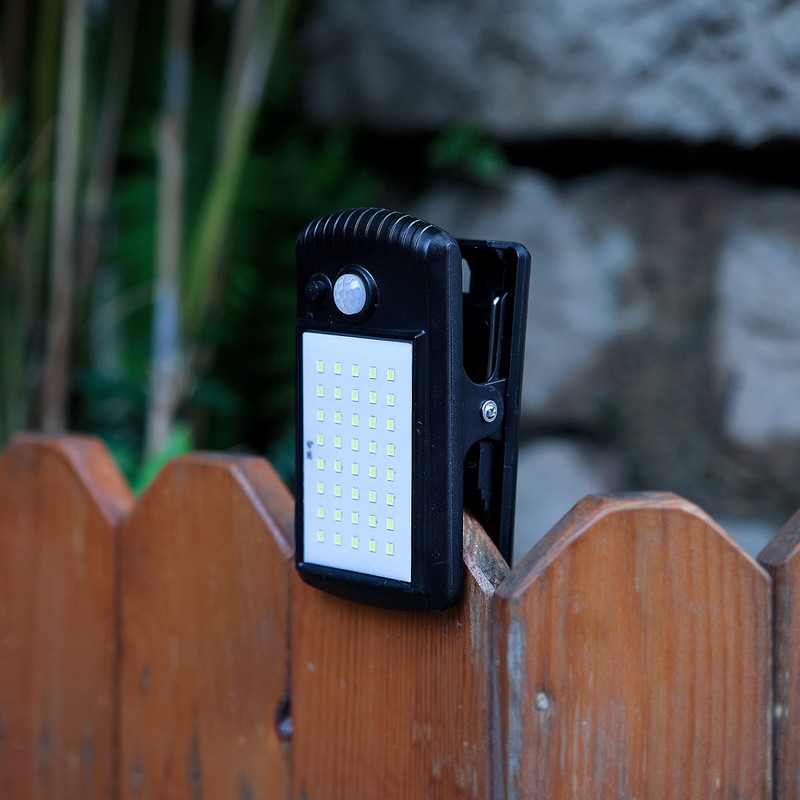 4 Pack Solar Motion Sensor Security Umbrella Light,Clip on Lights