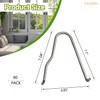 PL 14856 Steel Sash Window Glazing Clip for Prime-Line（80 pcs)