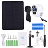 1080P Solar Powered Camera Smart WiFi Camera Solar Security Camera