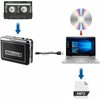 Rybozen Portable Cassette Player Converter, Convert Tapes to Digital MP3