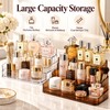 Transparent Cosmetic Organizer for Perfume & Makeup Storage – Sturdy