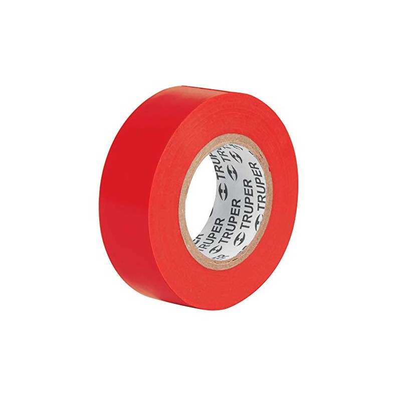 Truper M-22R, Cintas de aislar, 9 m x 19 mm,