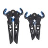 Archery Bow Feet Bow Stand Portable Foldable Rubber Bow Support