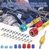 AC Valve Core Removal Tool,Valve Core Quick Remover Installer Tool