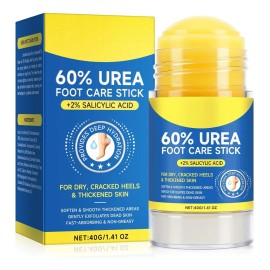 Bálsamo En Barra Con 60% De Urea, 1.4 Oz, Con 2% De Ácido Salicíl