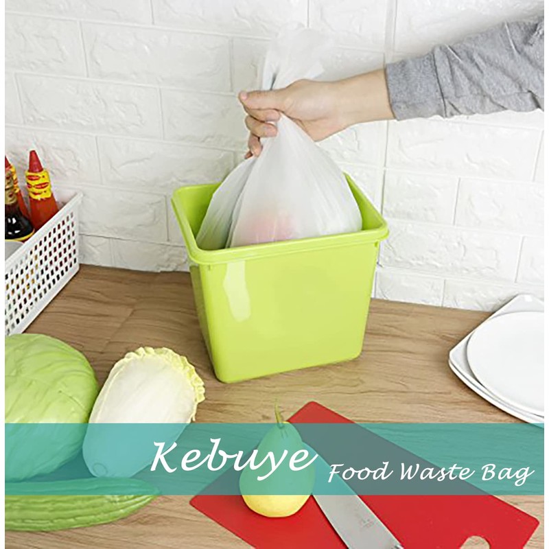 Small Trash Bags 1.2 Gallon, Biodegradable Gallon Waste Bag, Mini