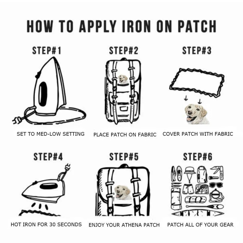 Athena Brands I AM RUNNING... Embroidered Patch Iron-On Sew-On Biker