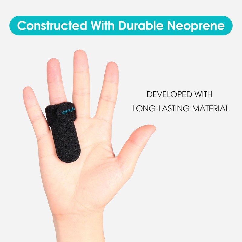 Trigger Finger Splint(2 Pack)Support Brace for Middle, Ring, Index, Thumb