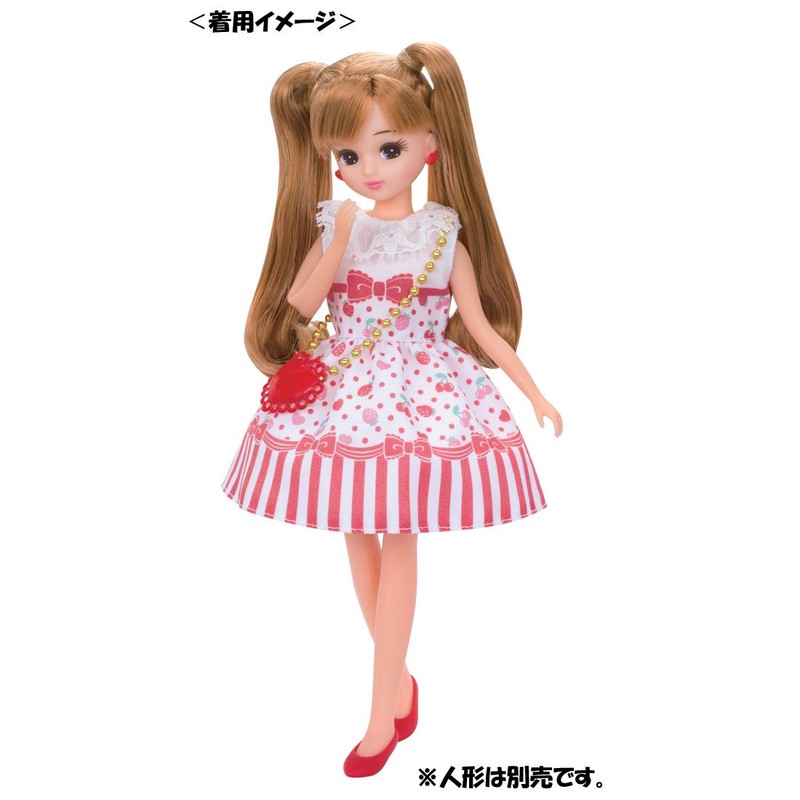 Licca-chan Dress LW-03 Cherry Berry