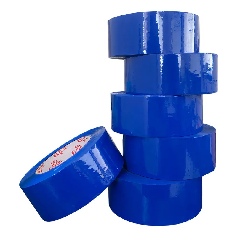 Cinta Adhesiva Acrílica Mr Tape Azul 48mmx150m Pack 6 Piezas