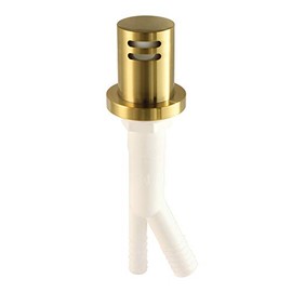 Kingston Brass KA821BB Trimscape Dishwasher Air Gap, Brushed Brass