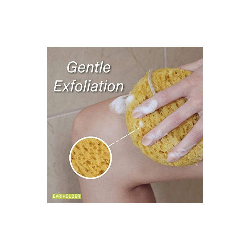 Evriholder Esponja Corporal de Espuma para Exfoliante Grande para una