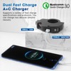 Waterproof Motorcycle Phone Charger, Fast Charging 48W USB C Outlet