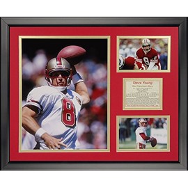 Legends Never Die Steve Young Framed Photo Collage, 16" x 20"