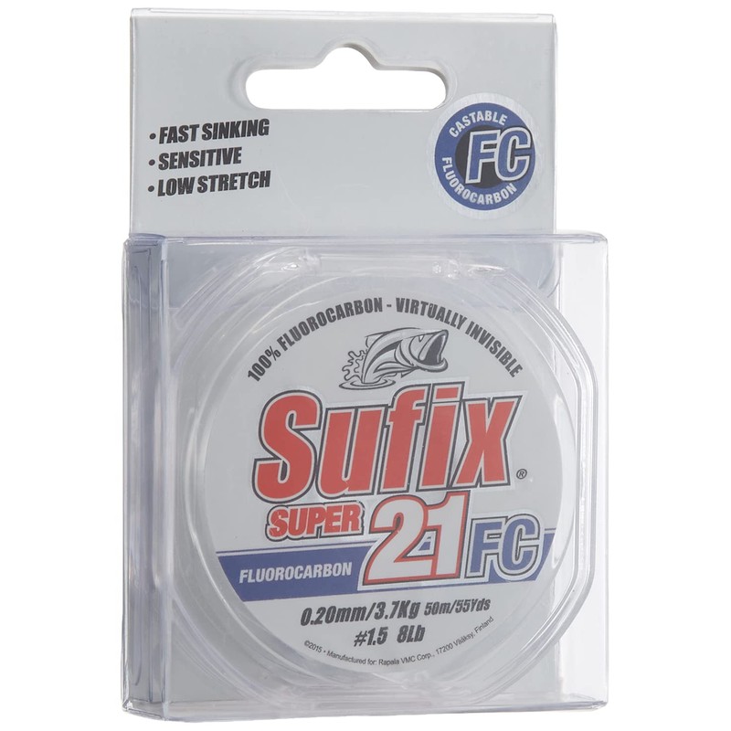 Sufix Super 21 Fluorocarbon 50m 2.3KG