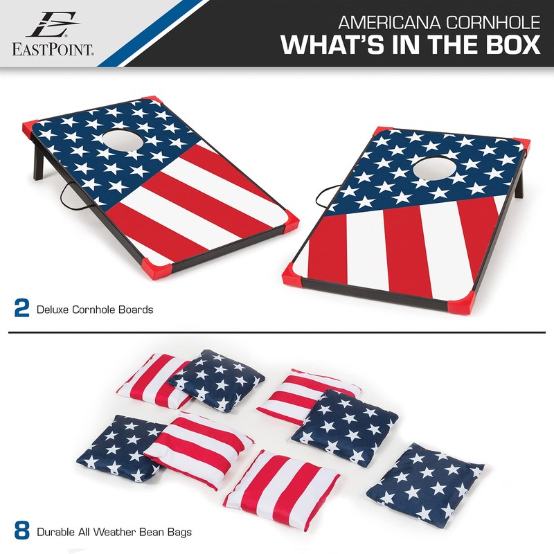 EastPoint Sports Deluxe 2' x 3' Cornhole Set - Americana