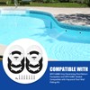 2 PCS SPX1408B Vinyl Swimming Pool Return Faceplates and SPX1408C