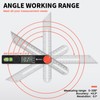HARDELL Digital Angle Finder, 8 inch 230mm T-Bevel Protractor Ruler,