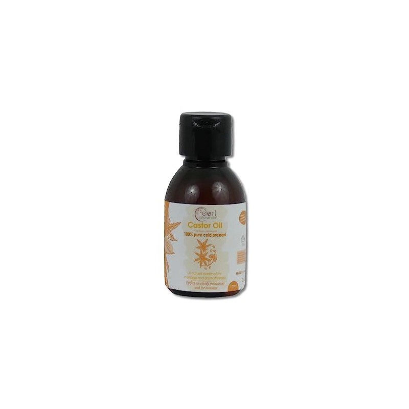 Pearl Natural Oils 100% Pure Cold Pressed Castor Oil 100