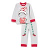 Chicco, Gift Box: Boys Long Christmas Pyjamas, Grey and red