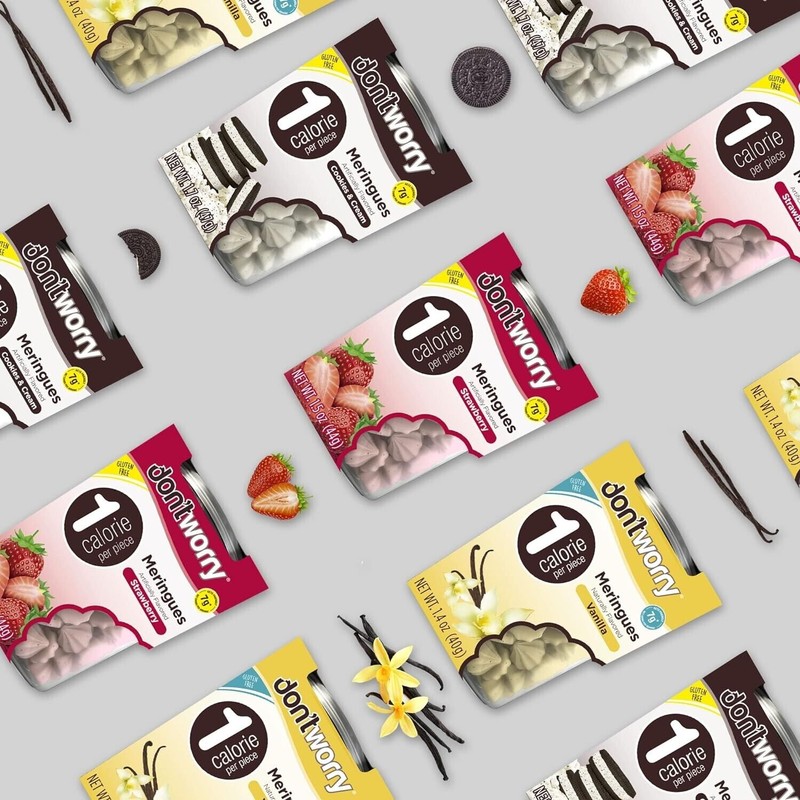 Don't Worry Meringue Cookies Keto Friendly | Vanilla | 2