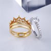 Jeulia 2 Carat Crown 925 Sterling Silver Ring For Women