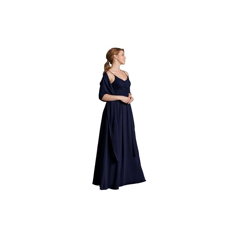 Lina & Lily Women's Premium Satin Scarf Stole for Wedding
