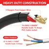 Newdeli 3FT Waterproof Extension Cord with On/Off Switch 3 Prong