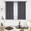 Deconovo Blackout Short Curtains, 45 Inch Long, Pack of 2
